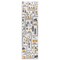 World Rug Gallery Kids Play Road Rug Interactive Cityscape for Cars and Toys Indoor Soft Runner Rug 2' x 7' Cream 3014CREAM2X7 - alternate 2